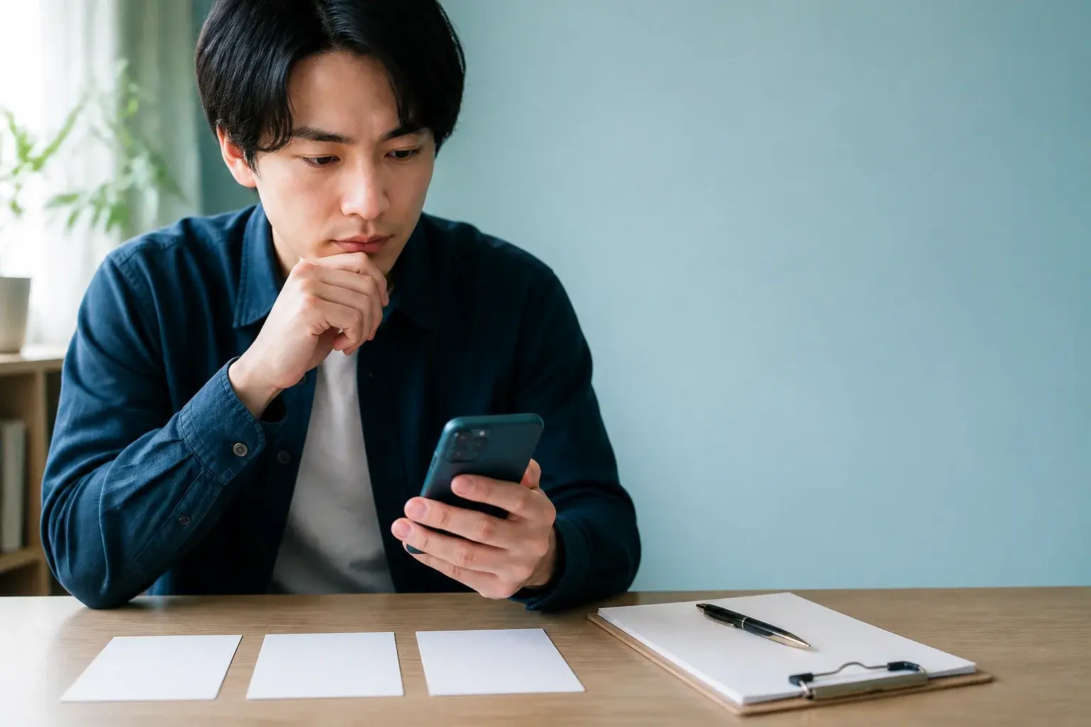 応募代行の設定と複数の求人候補を一つずつ照合する求職者