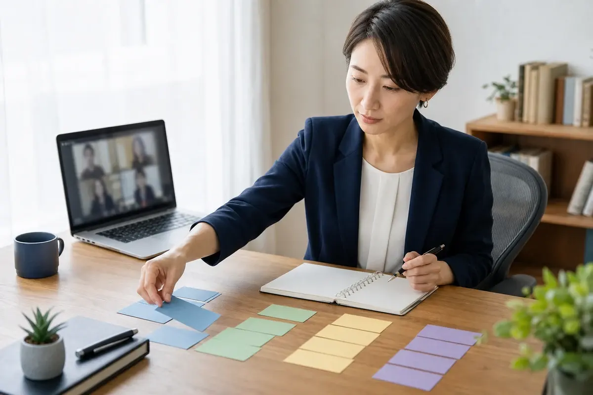 リモートワーク求人に必要な職種経験と仕事の進め方を整理する求職者